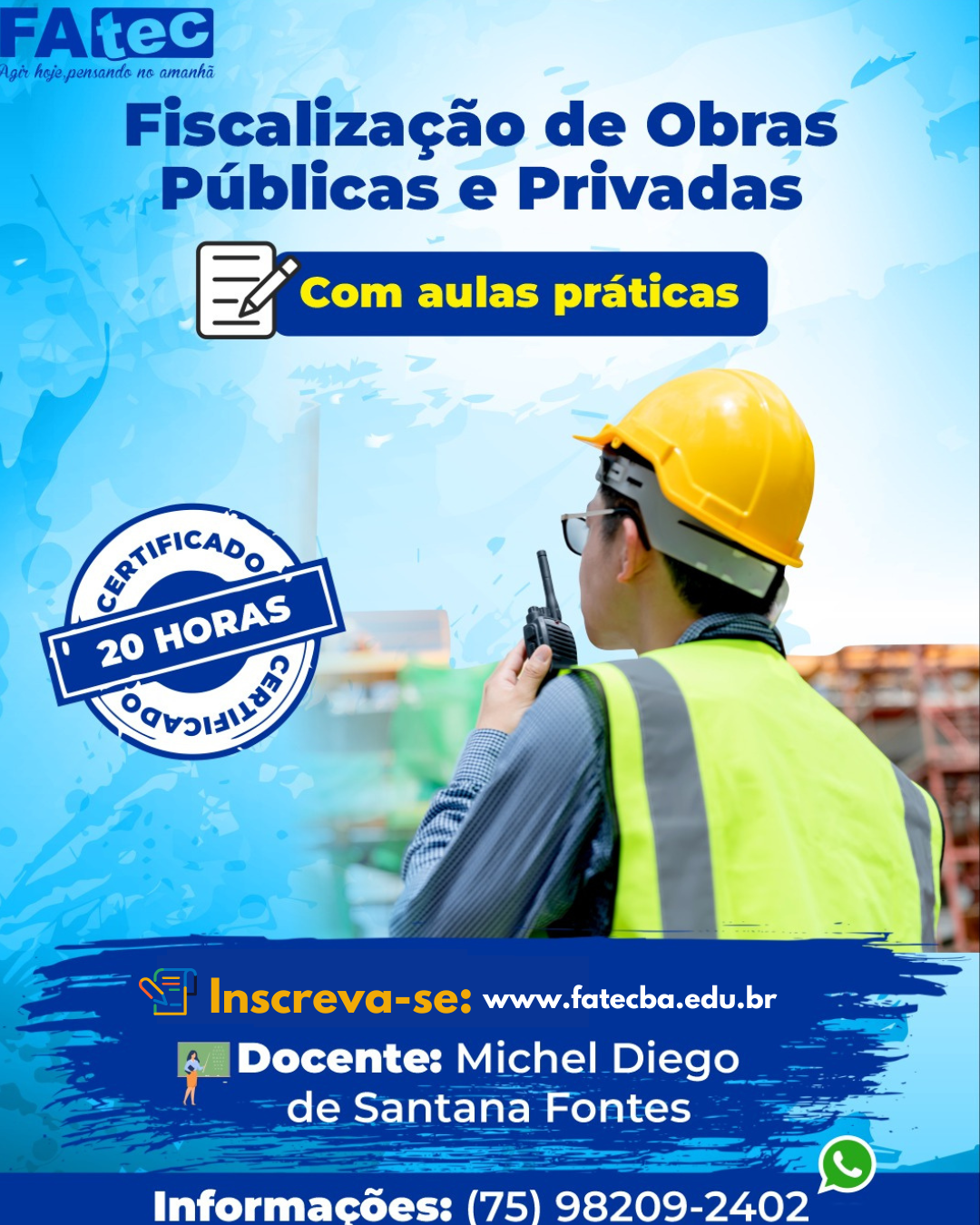 Card-Fiscalização de Obras